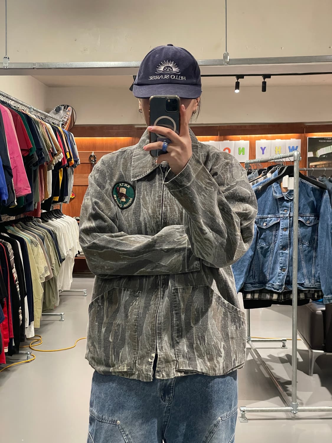 80-90's 리얼트리 워크 자켓   상품이미지2