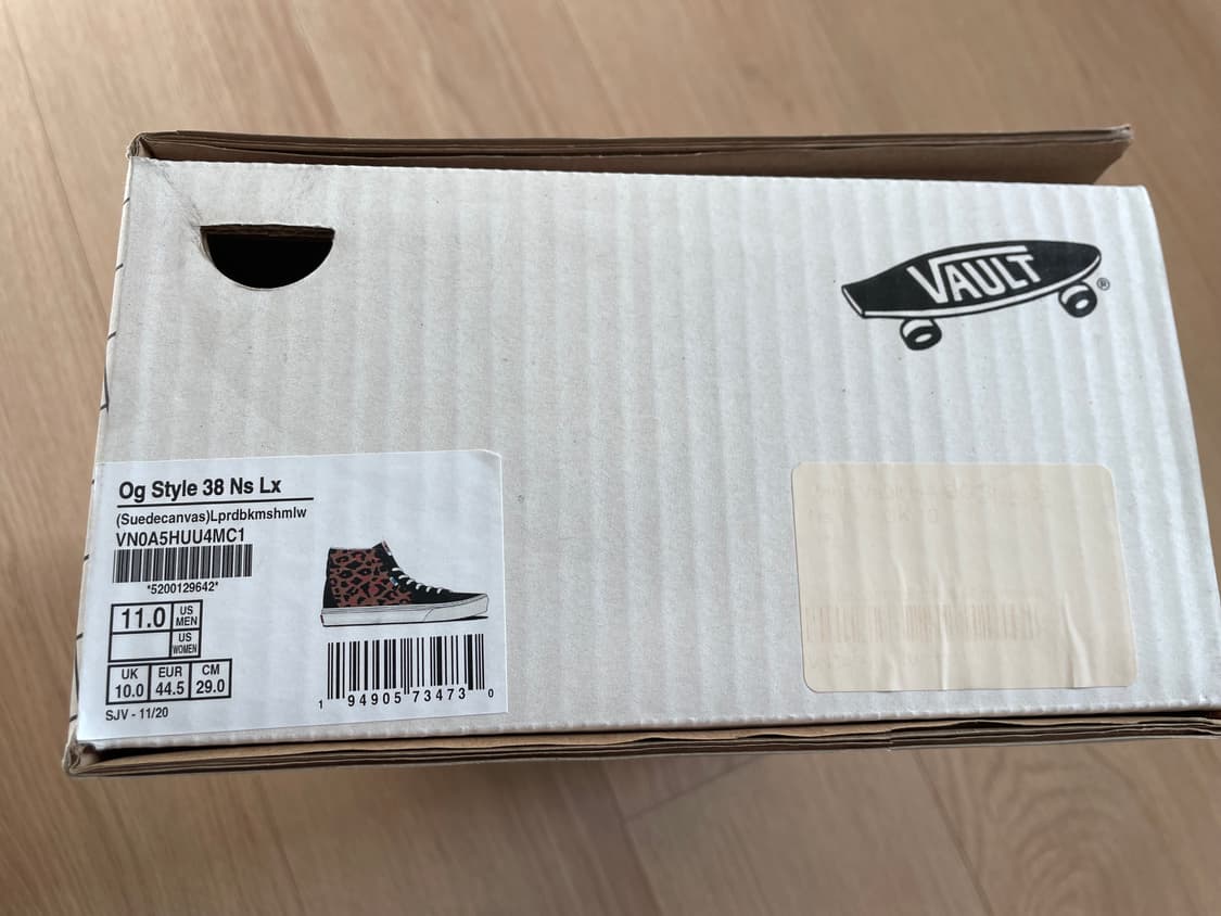 반스 og style38 레오파드 290 상품이미지2