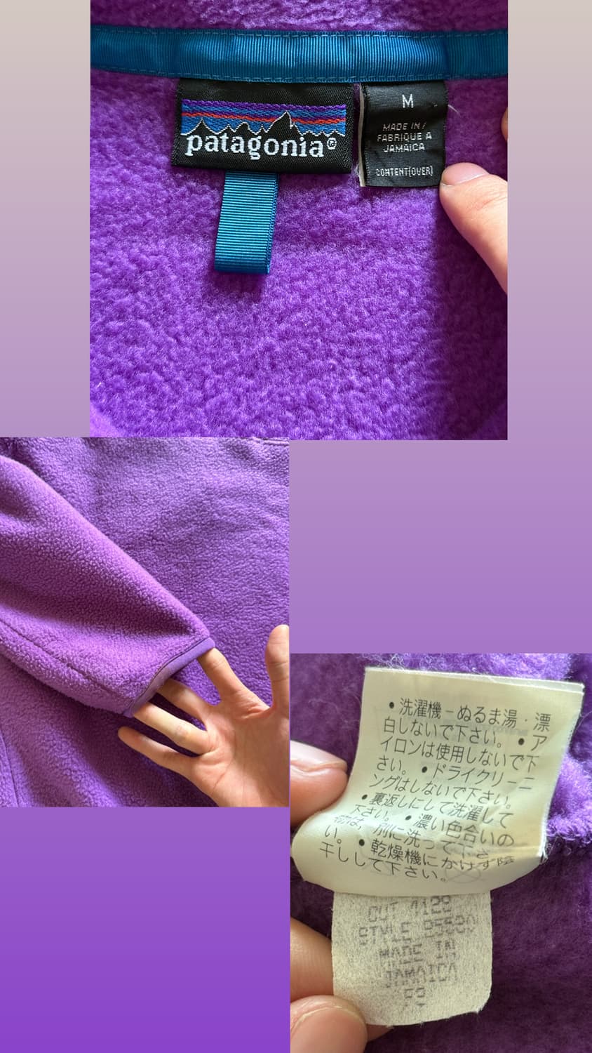 90s Patagonia Synchilla Snap-T Feleece 상품이미지10