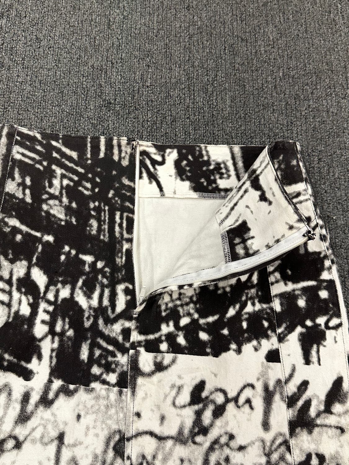 40)DEUX 빈티지 프린트 롱 스커트 상품이미지5