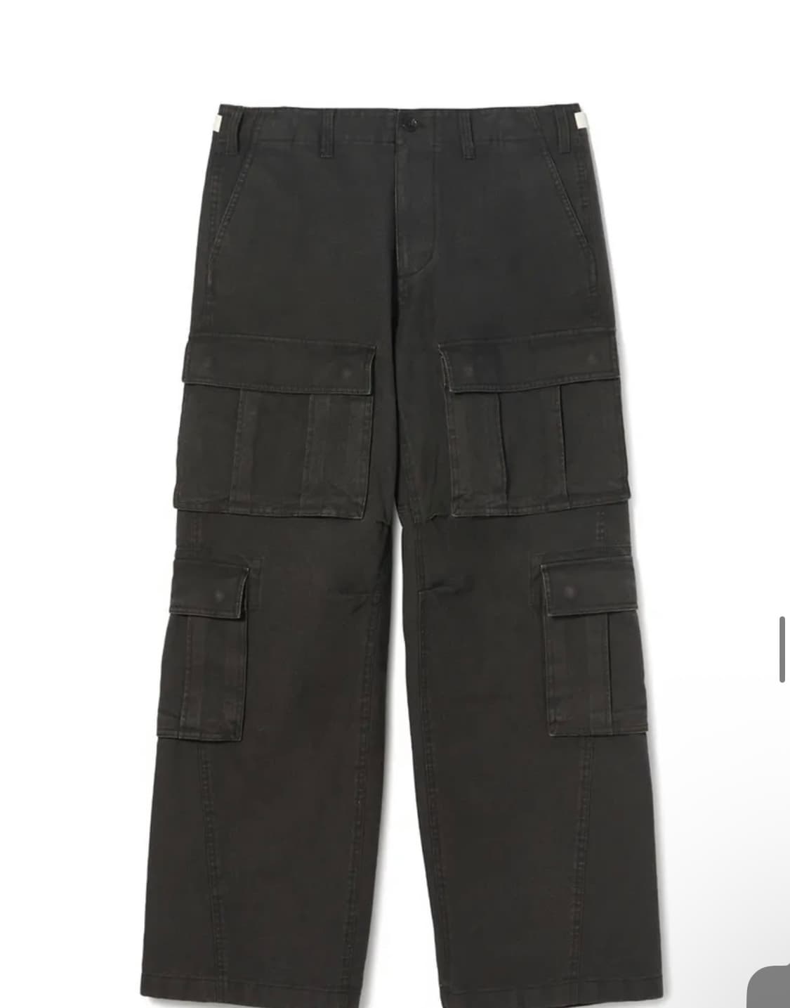 S/E/O WASHED COTTON CANVAS CARGO PANTS  상품이미지3