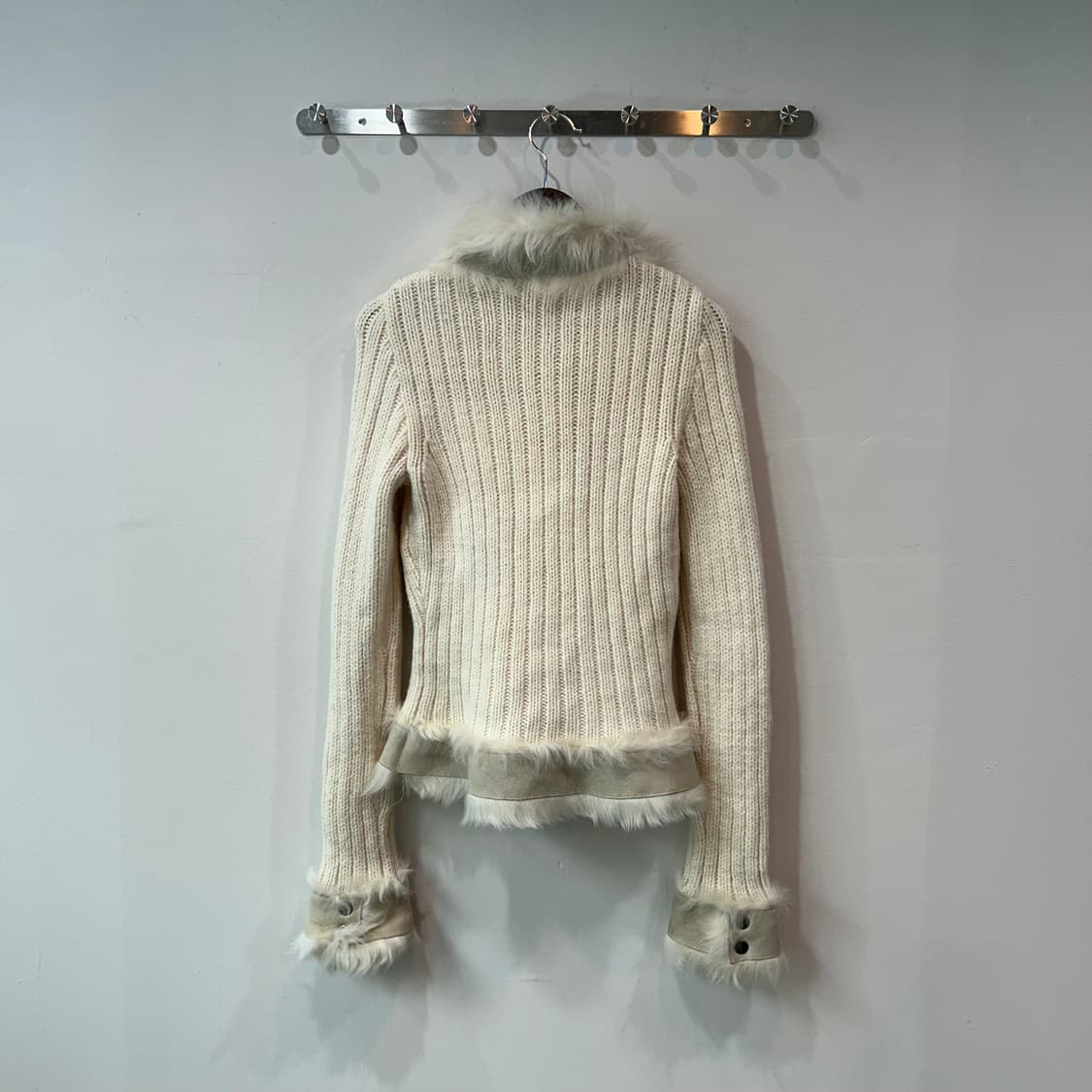 Epoca 퍼 트리밍 가디건 상품이미지8