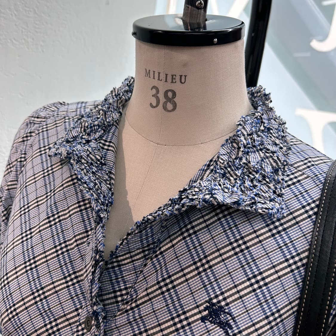 Burberry Blue Check Shirts 상품이미지5