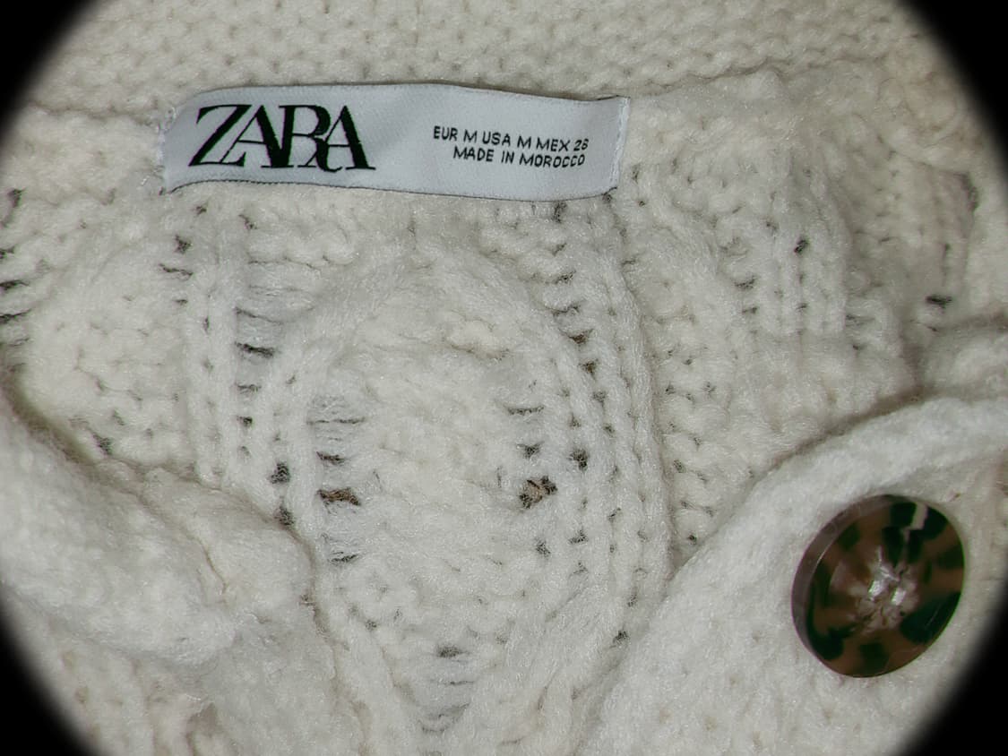 Vintage ZARA 02 button cardiga 상품이미지3