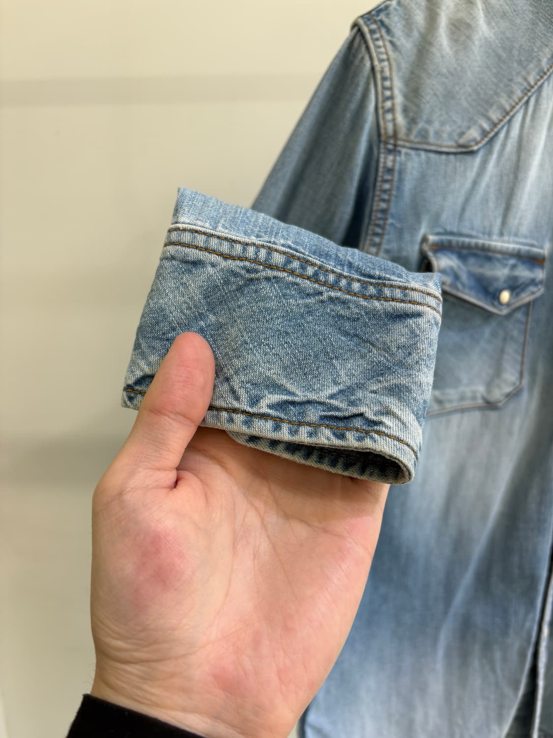 NANO UNIVERSE 데님셔츠 상품이미지4