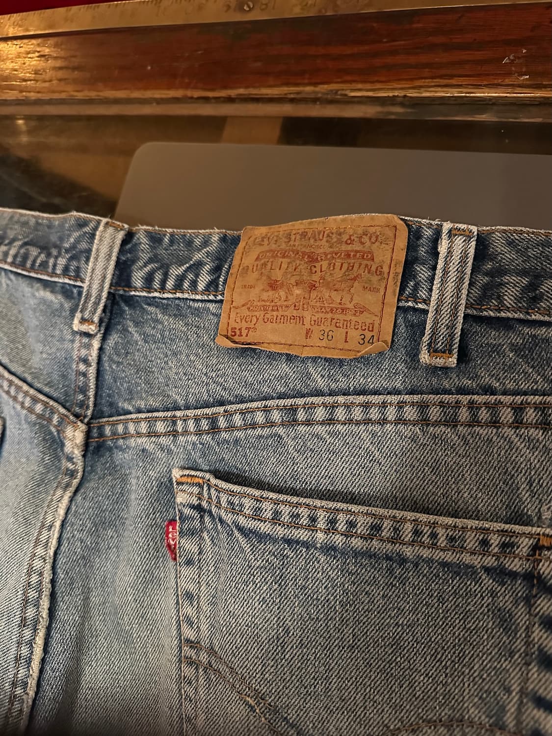 USA Levis 517 Boot Cut Denim Pants 상품이미지6