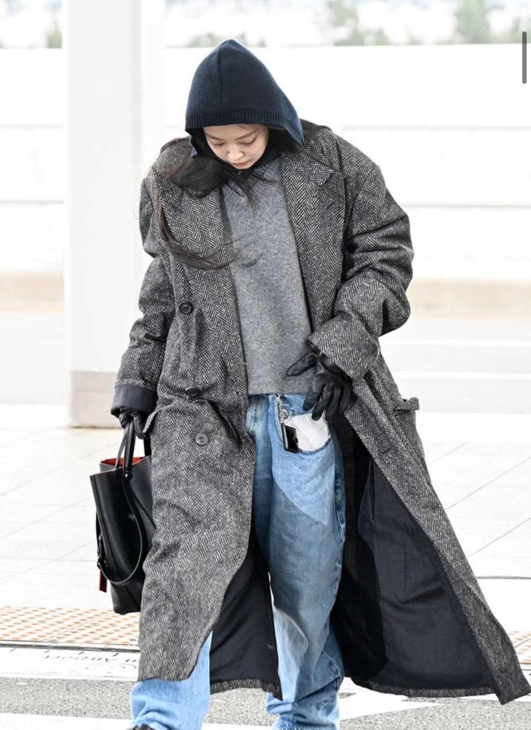 마르지엘라 헤링본 코트 상품이미지2