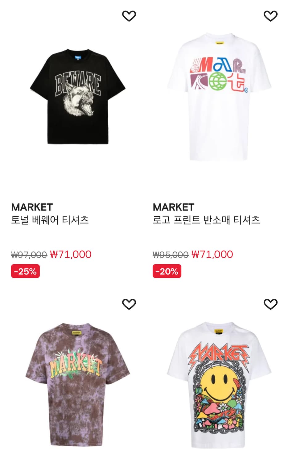 아트 베어 티셔츠 화이트 ART MARKET BEAR T-SHIRT WH 상품이미지6