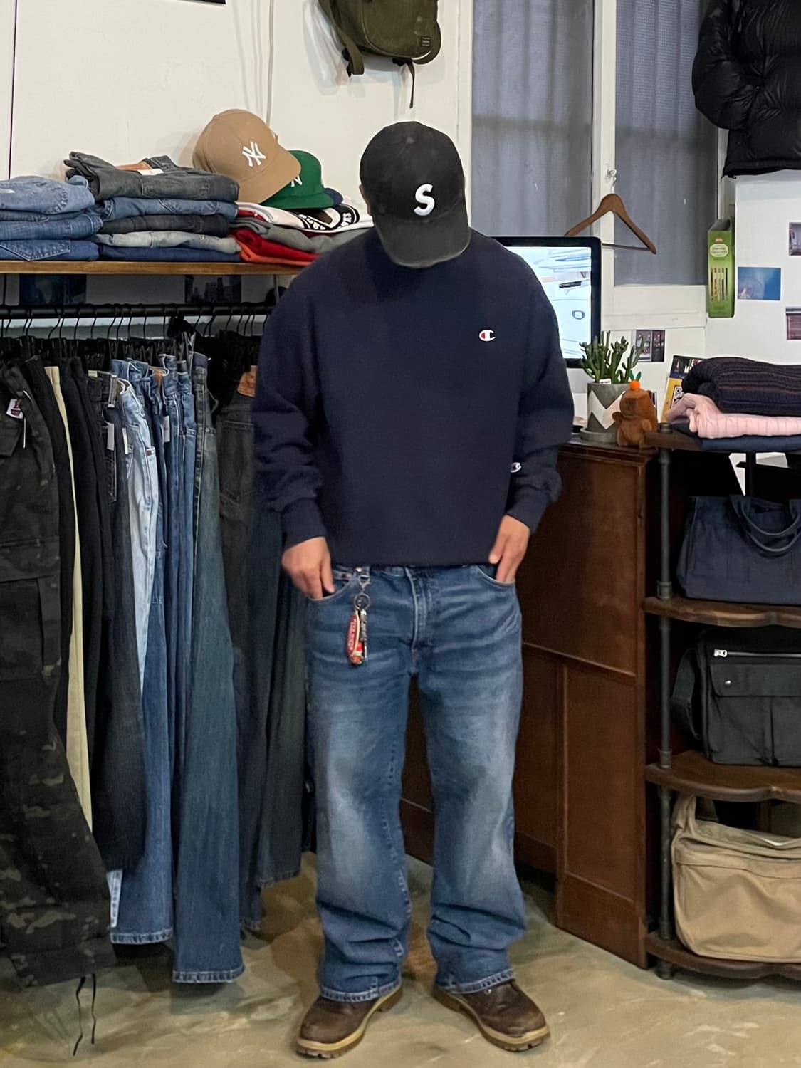 챔피온 리버스 위브 스웻 셔츠 L 상품이미지2