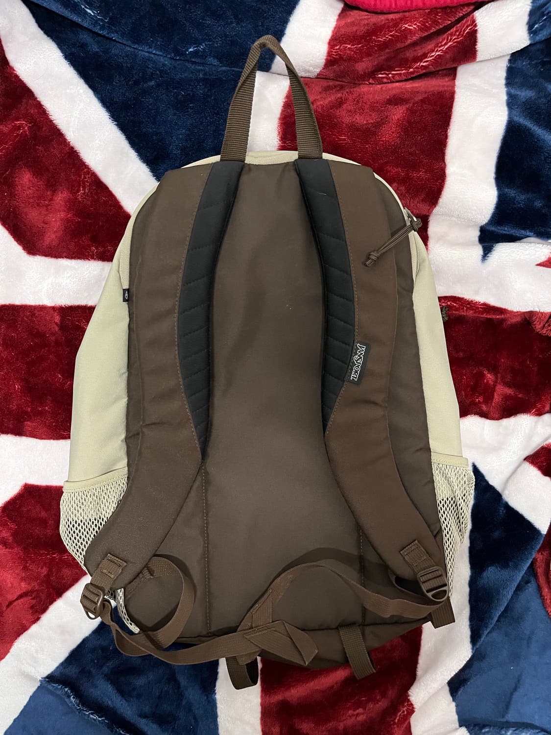 잔스포츠 엔보이 백팩 베이지/브라운 48cm x 33cm x 15cm 상품이미지5