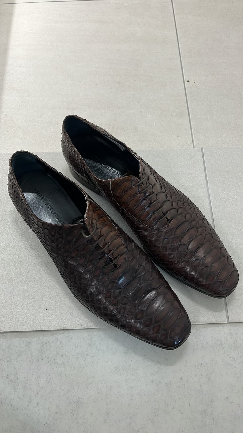 [44] 하이더아커만 14FW 파이톤 슈즈 상품이미지2