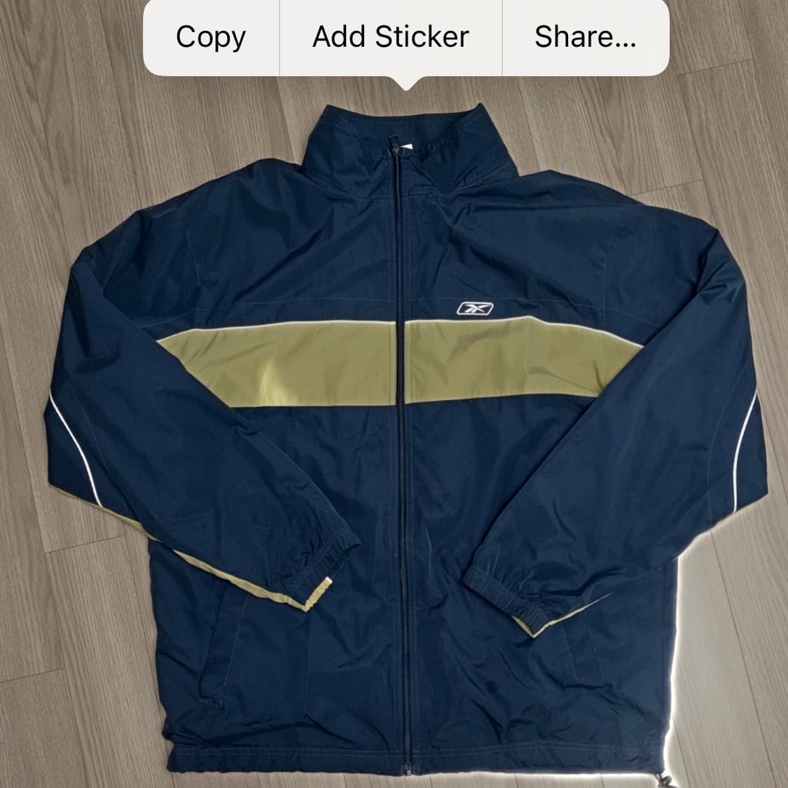 리복 바람막이 자켓 상품이미지1