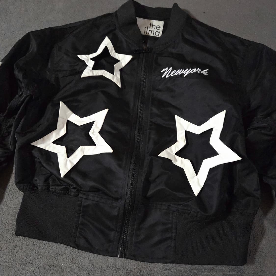 더일마 오버사이즈 스타 ma-1 봄버 자켓 F 상품이미지4