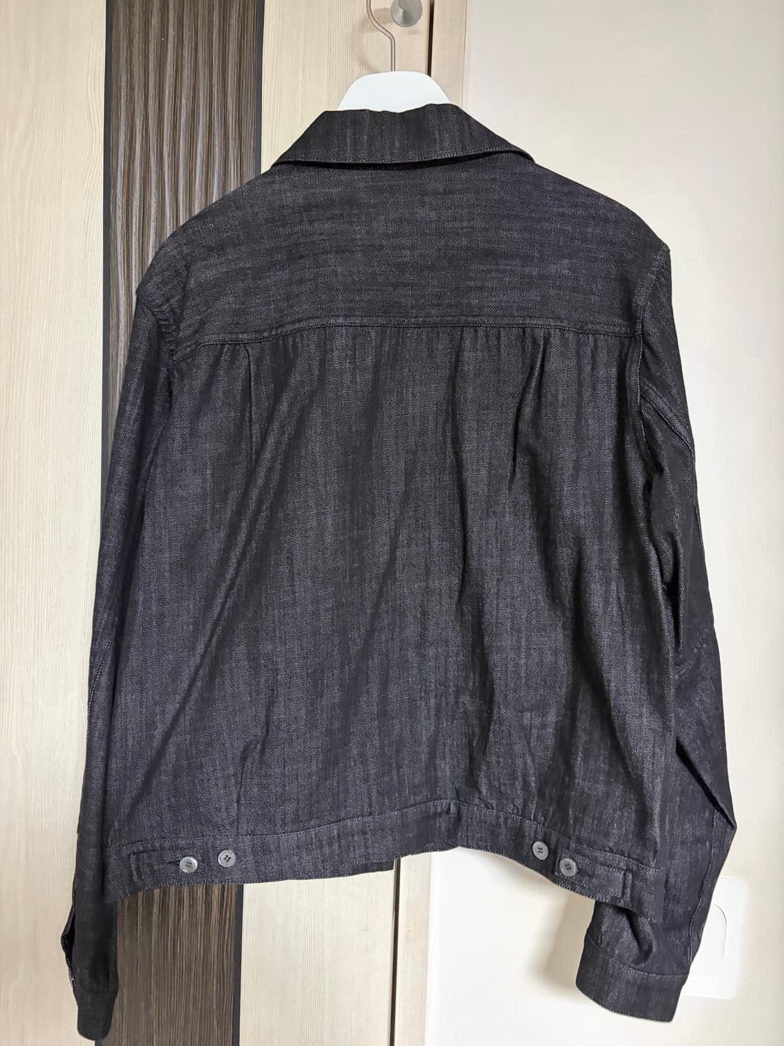 폴리테루 데님트러커 자켓 블랙 2 사이즈 상품이미지2