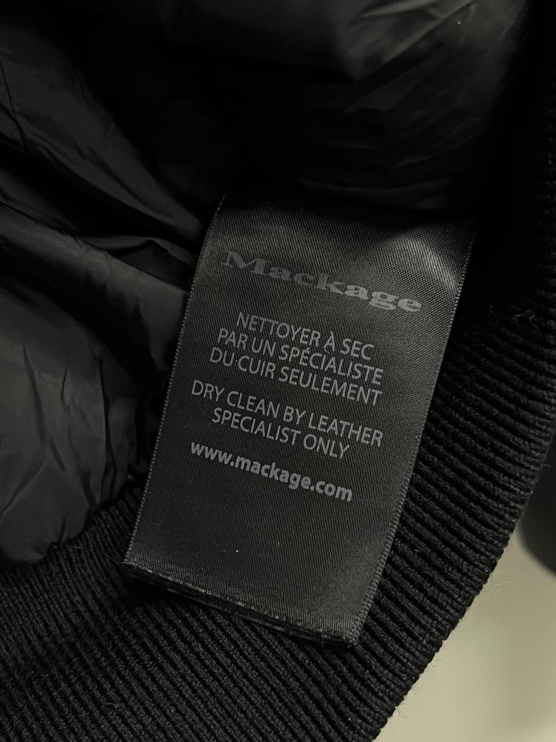 맥케이지 딕슨 16FW 투인원 노르딕 테크 다운 봄버 내츄럴 퍼 블랙 상품이미지7