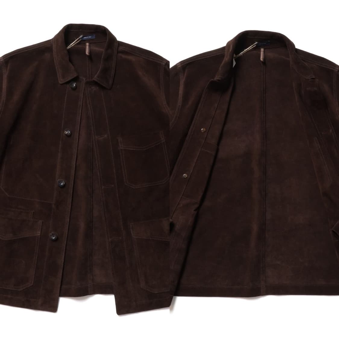 드레익스 Drake's Suede Chore Jacket   상품이미지6