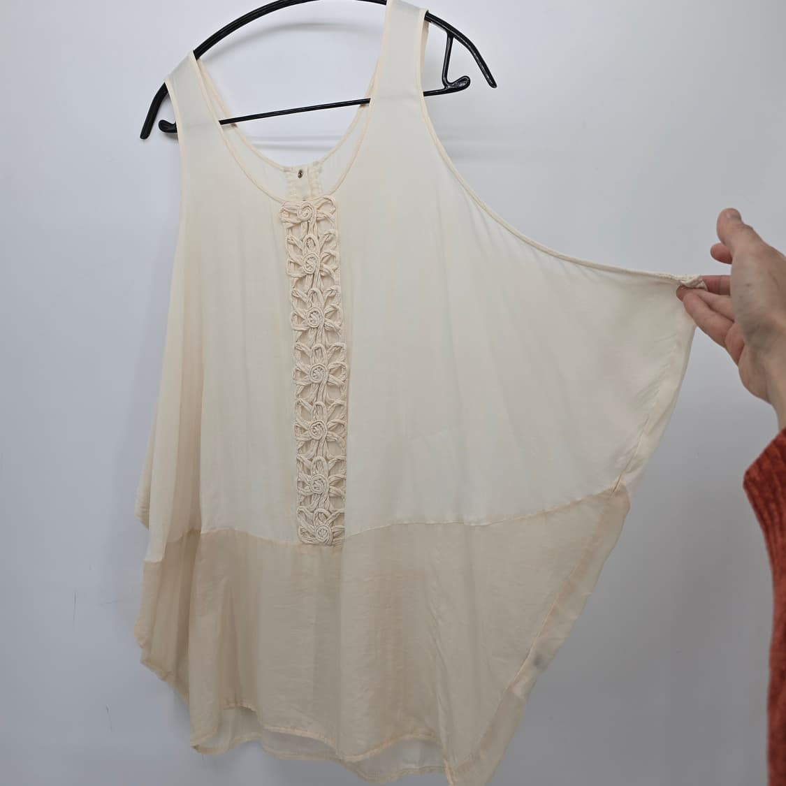 Collina 내추럴 루즈핏 블라우스 레이어드 상품이미지4