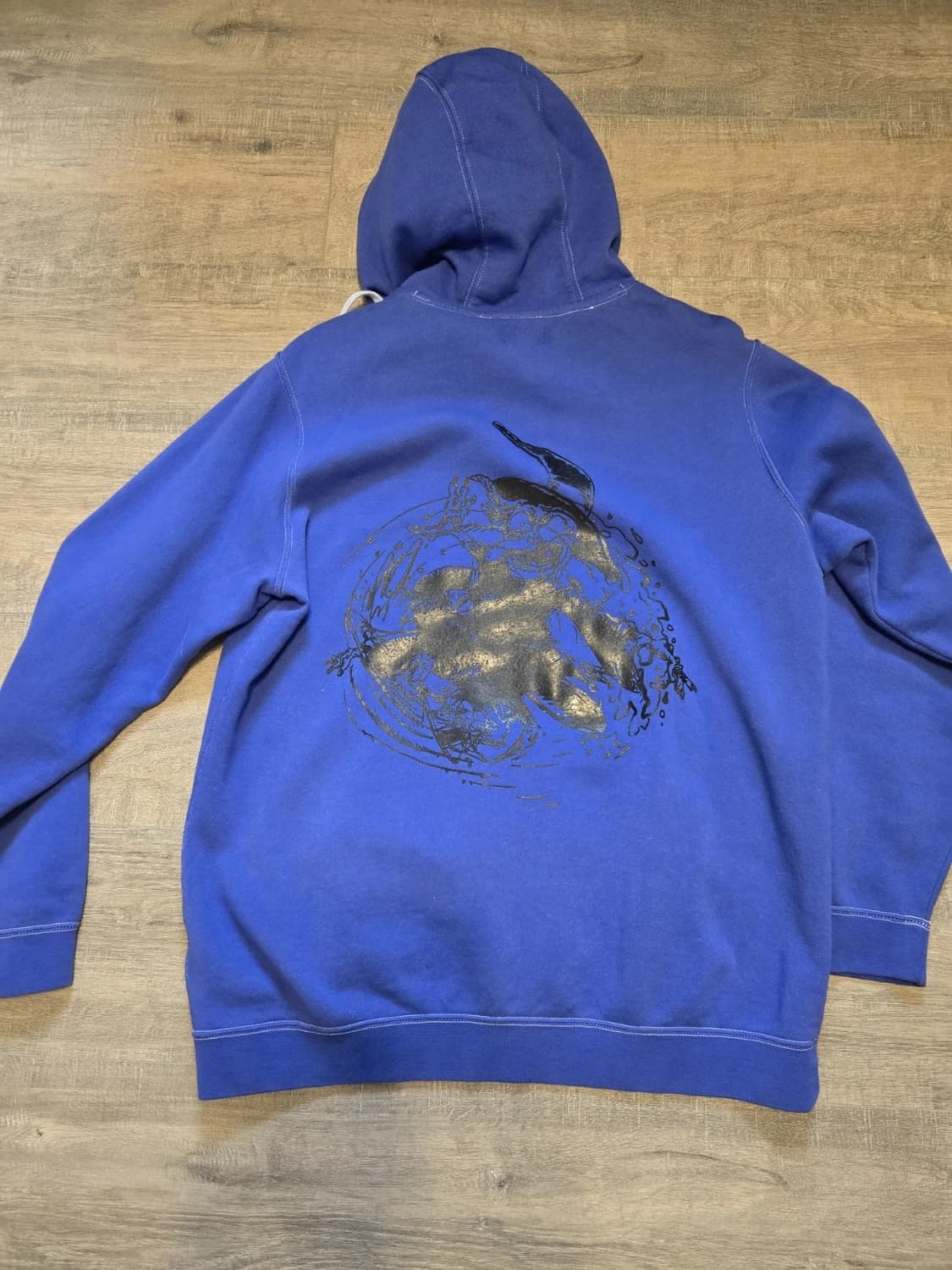 ERL 이알엘 X  나이키 위치 1 후디 블루 상품이미지4