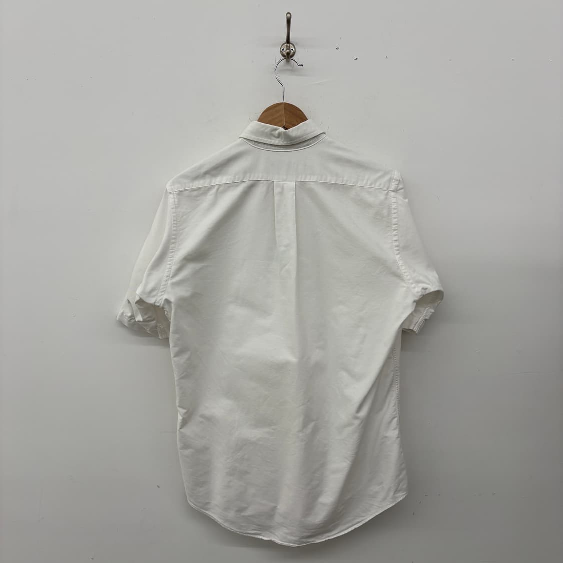 엘엘빈 빈티지 화이트 반팔 셔츠 남성M 상품이미지4