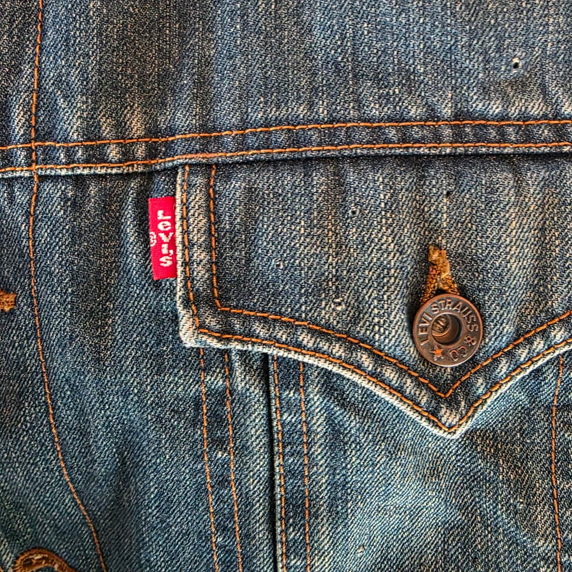 국내매장판!! LEVIS 리바이스 양털자켓 M(실사이즈 국내100) 상품이미지3