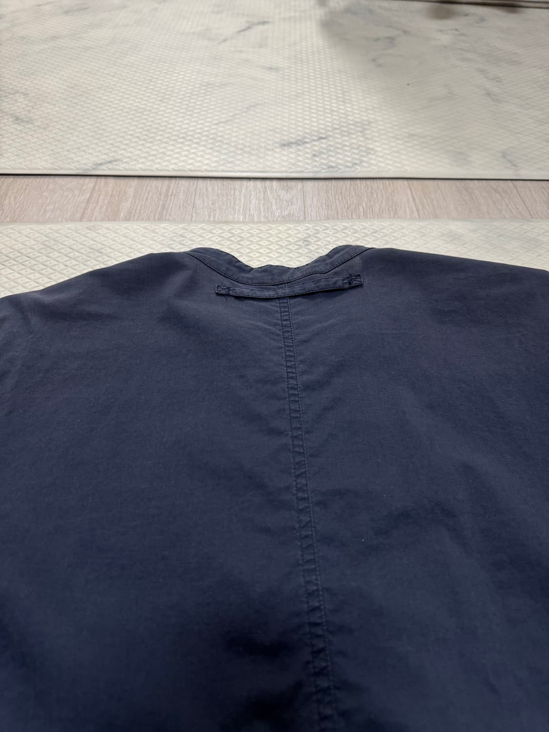 프라다 빈티지 네이비 셔츠 남방 팝니다 상품이미지5