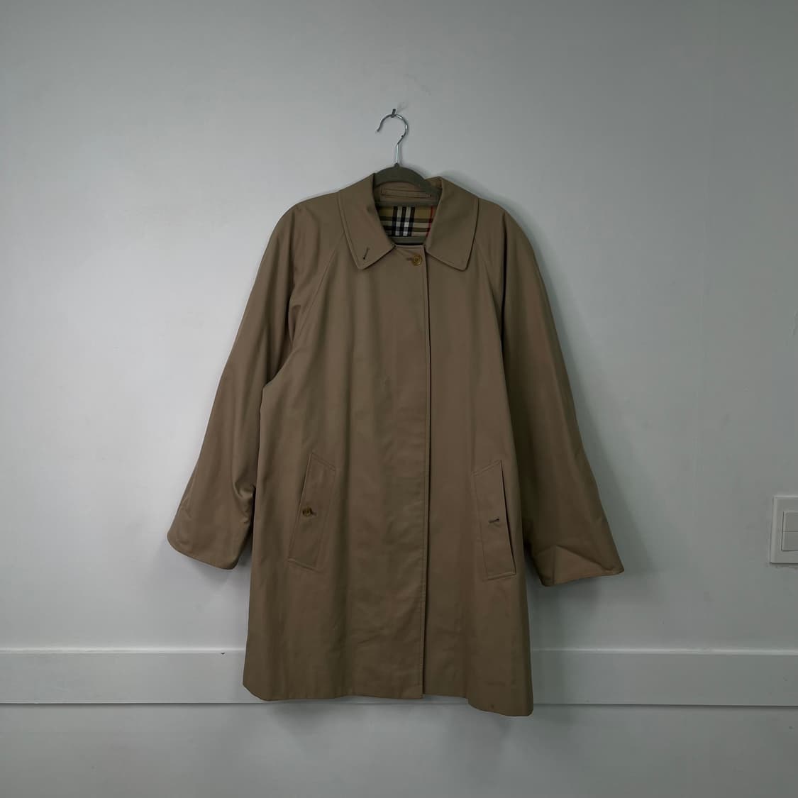 100 버버리 싱글 트렌치 코트 상품이미지1