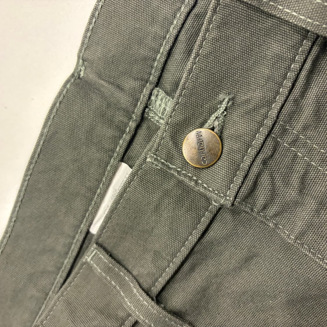 [44x30] 칼하트 빅사이즈 루즈핏 워크 팬츠 그린 새상품 C289 상품이미지7