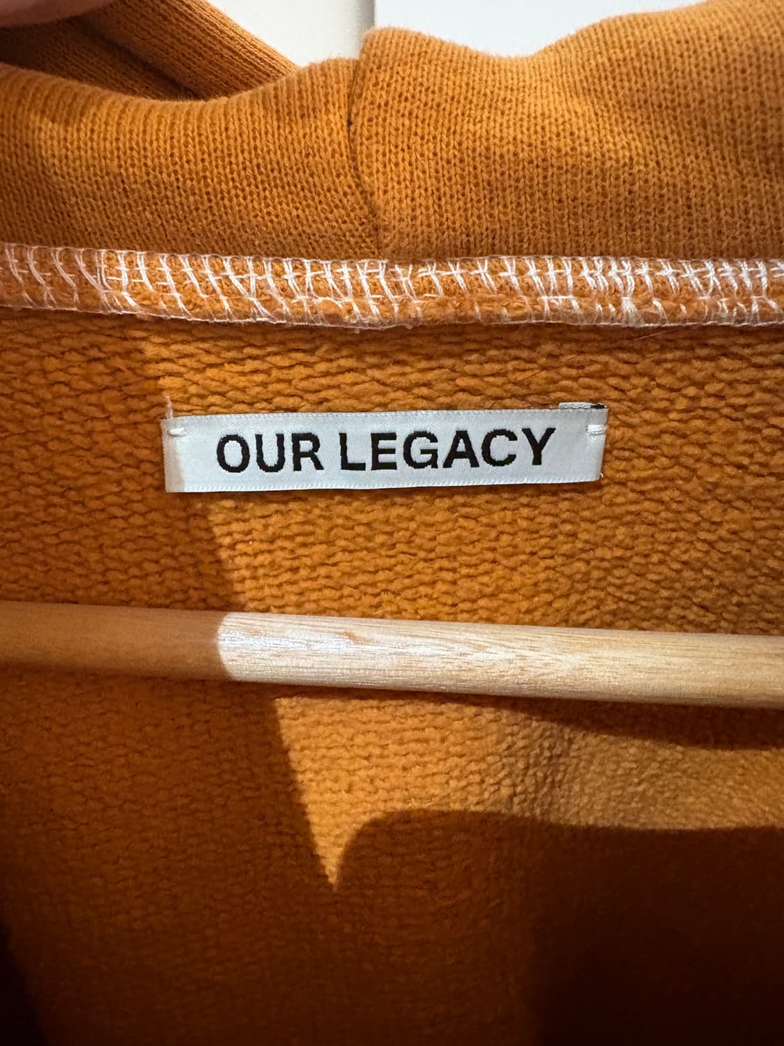 아워레가시 음양로고 후드티 46사이즈 상품이미지3