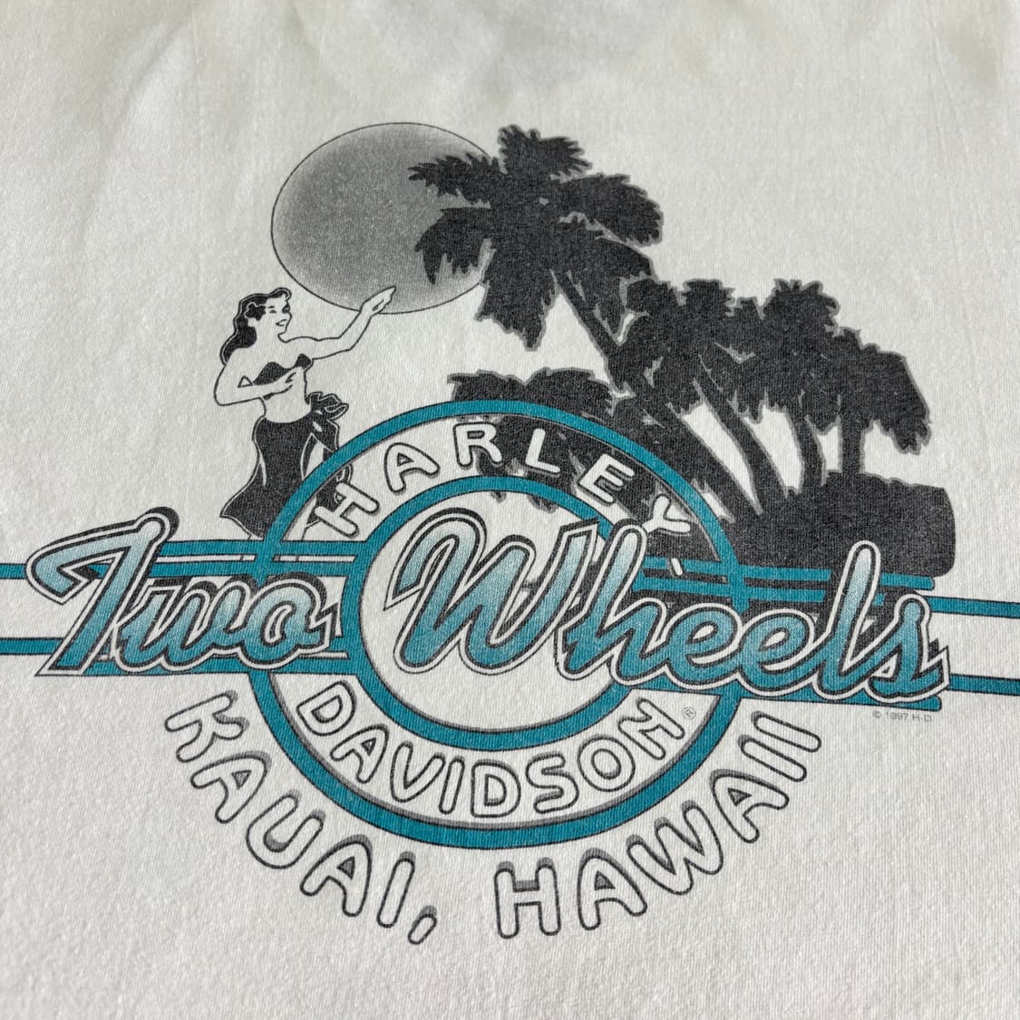 빈티지 할리데이비슨 플레임 롱슬리브 티셔츠 상품이미지6