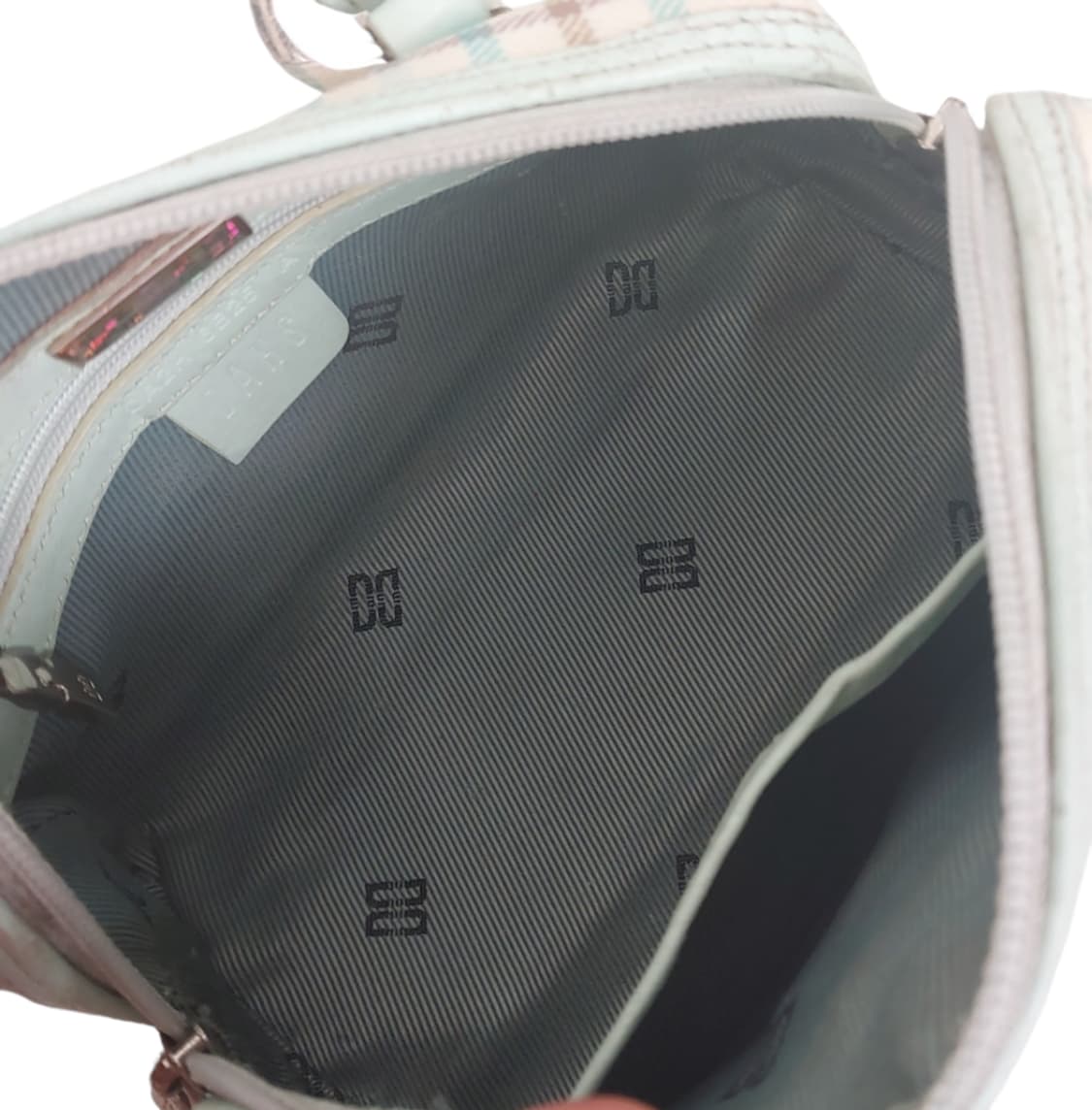 닥스 민트 체크 미니백 Y2K  상품이미지7