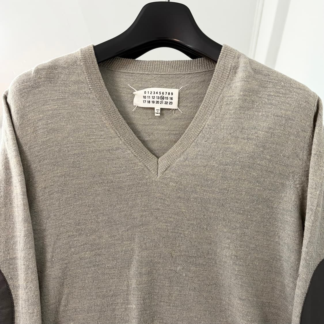 메종 마르지엘라 엘보우 패치 니트 상품이미지6