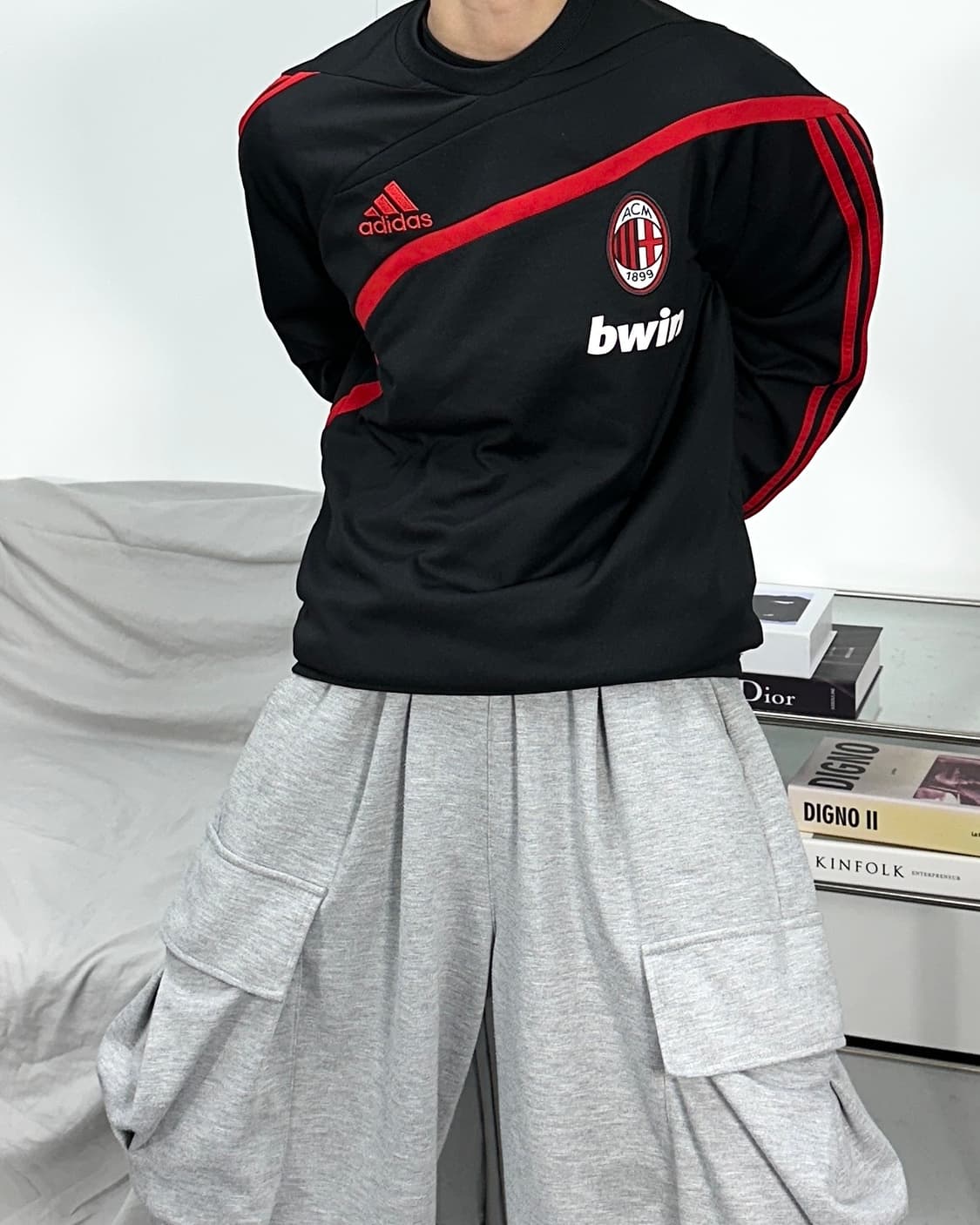 아디다스 AC 밀란 09-10 맨투맨 95 상품이미지3