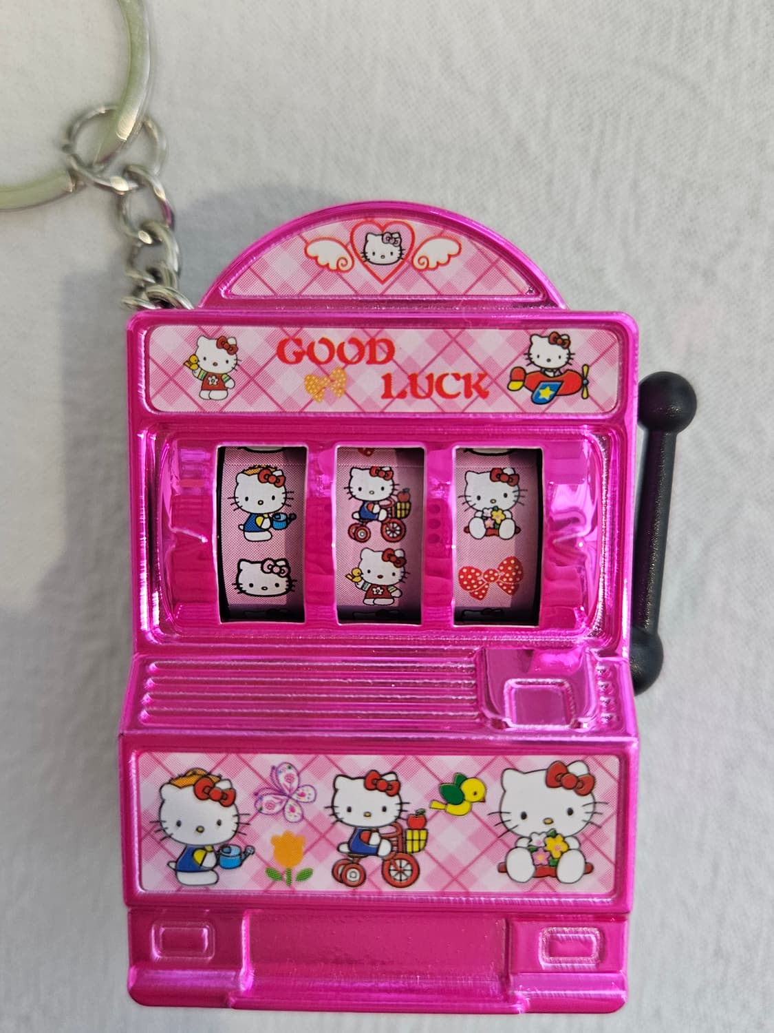 (새상품)키티 파친코 룰렛 키링 상품이미지2