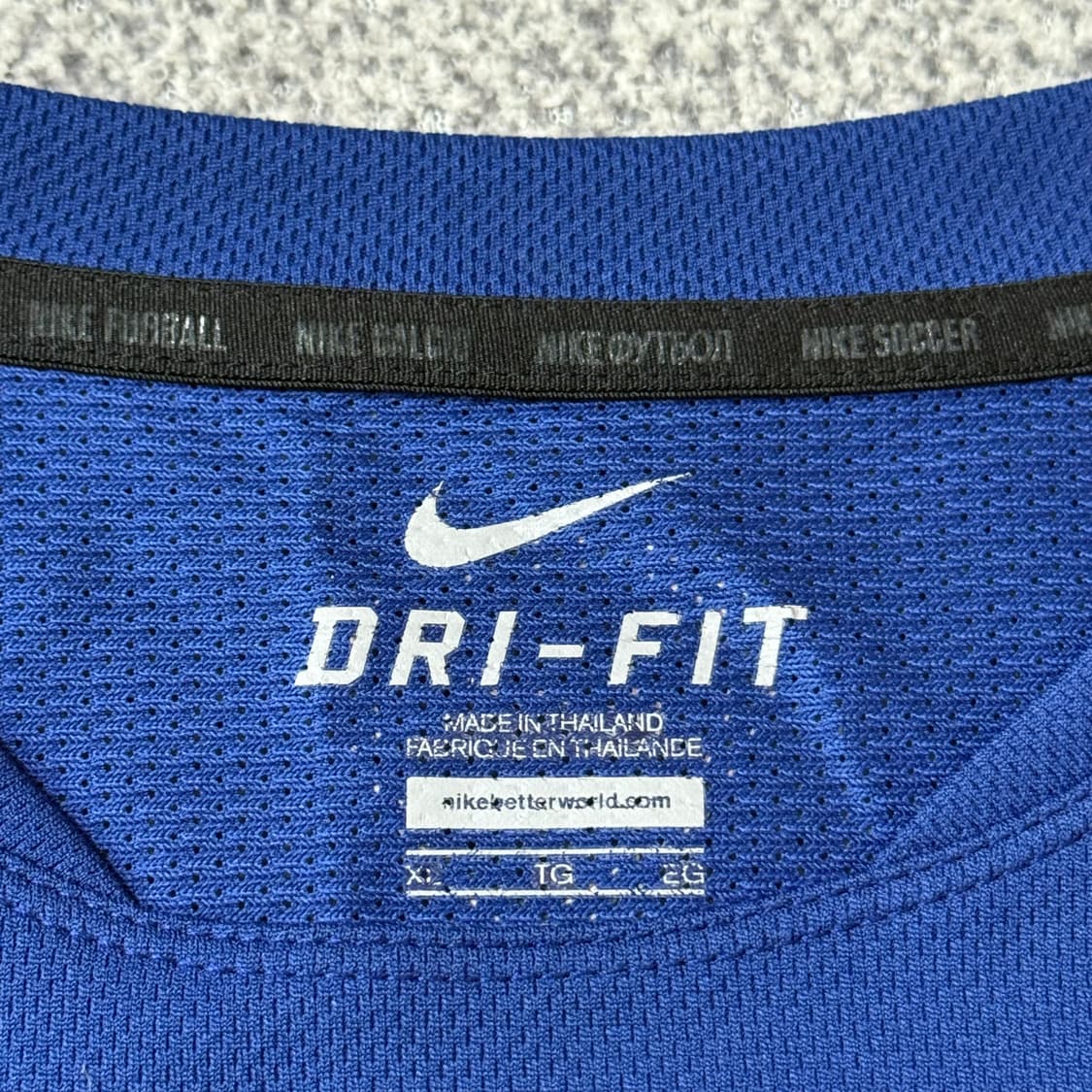 나이키 드라이핏 싸커 반팔 XL 상품이미지6