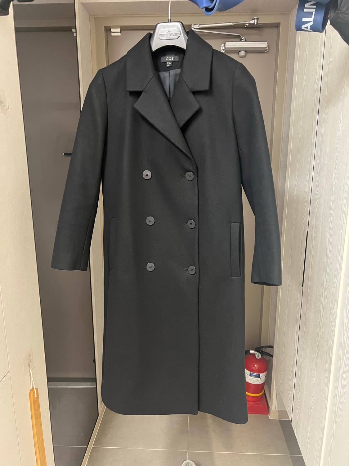 COS 여성 울 캐시미어 정장 더블코트 44사이즈 상품이미지1