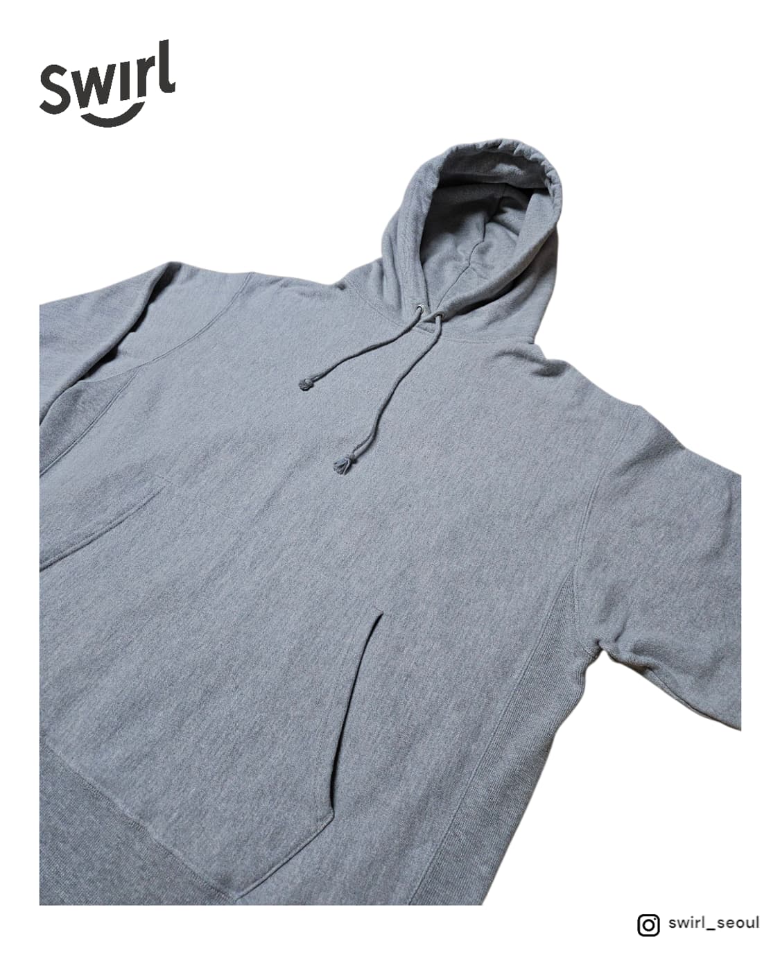 champion blank revese-weeve hoodie 상품이미지3