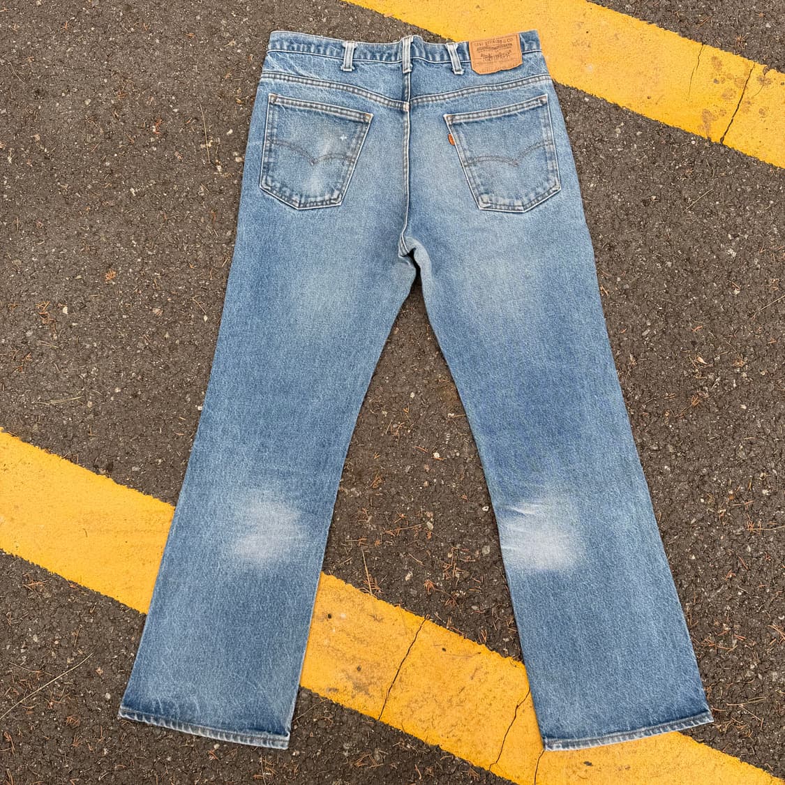 80s USA 빈티지 리바이스 517 오렌지탭 W36 L31 상품이미지5