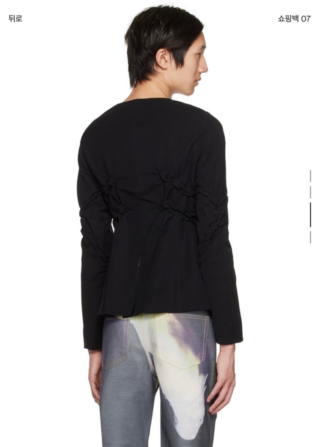 ponder.er 블랙 볼트 자켓 s 상품이미지2