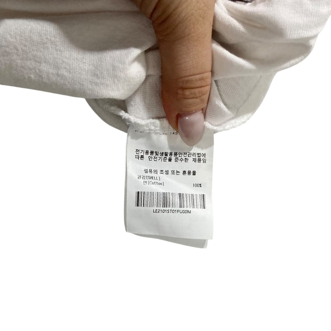 Lee 빅로고 화이트 반팔 상품이미지6