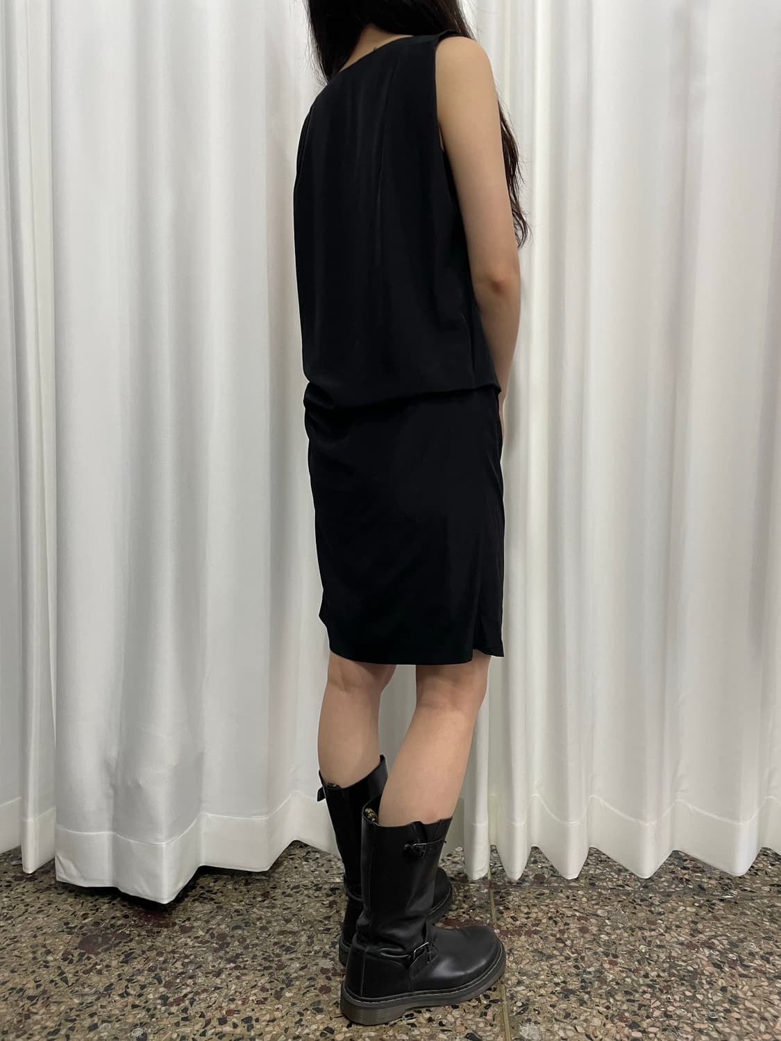 rope drape dress  상품이미지4