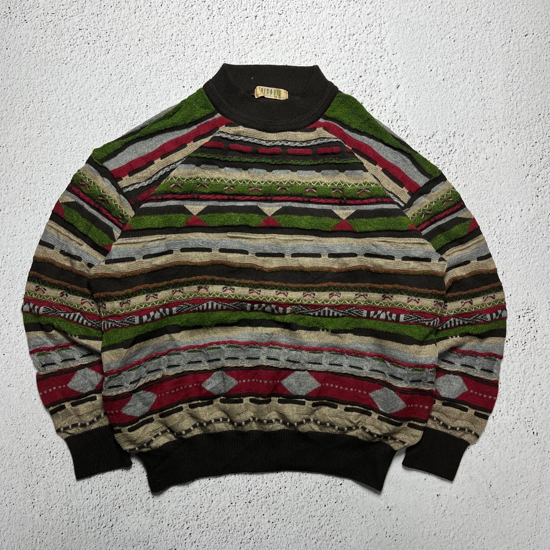 Vintage 90s Vis-A-Vis Knit Sweater 상품이미지2