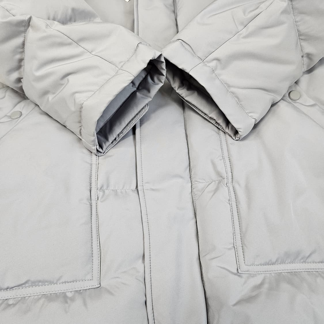 미착용 미쏘맨 오리털 롱 패딩 남자100 상품이미지6