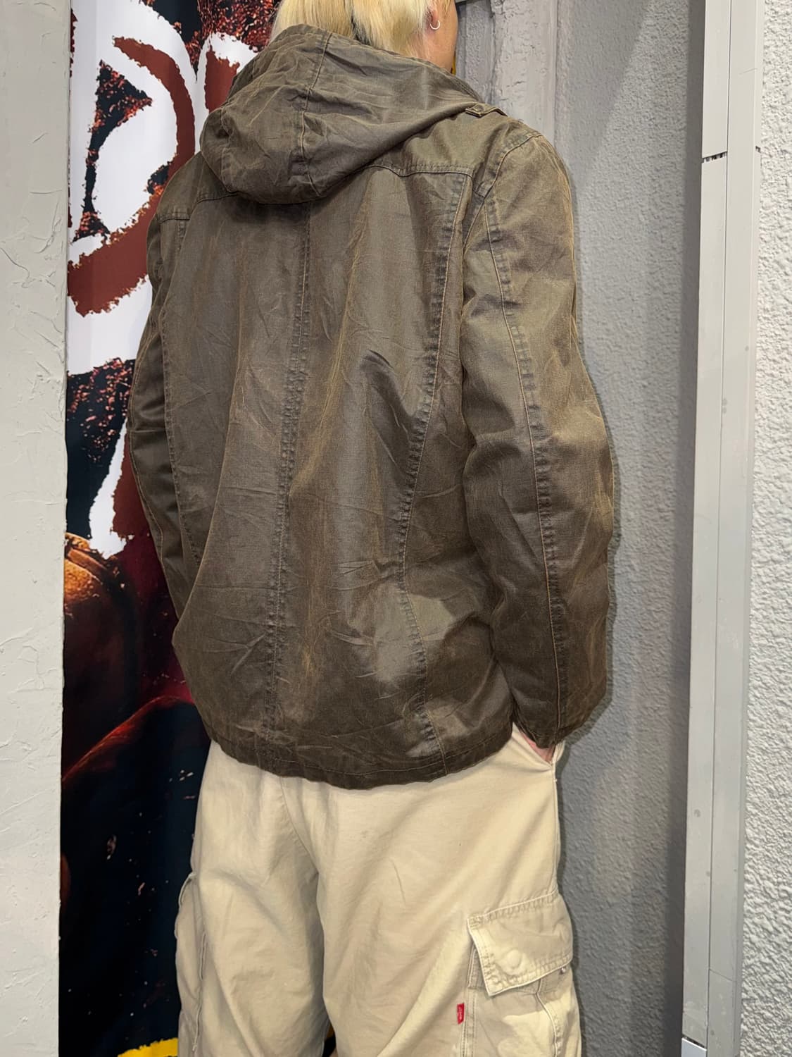 게스 헌팅 왁스자켓  상품이미지8