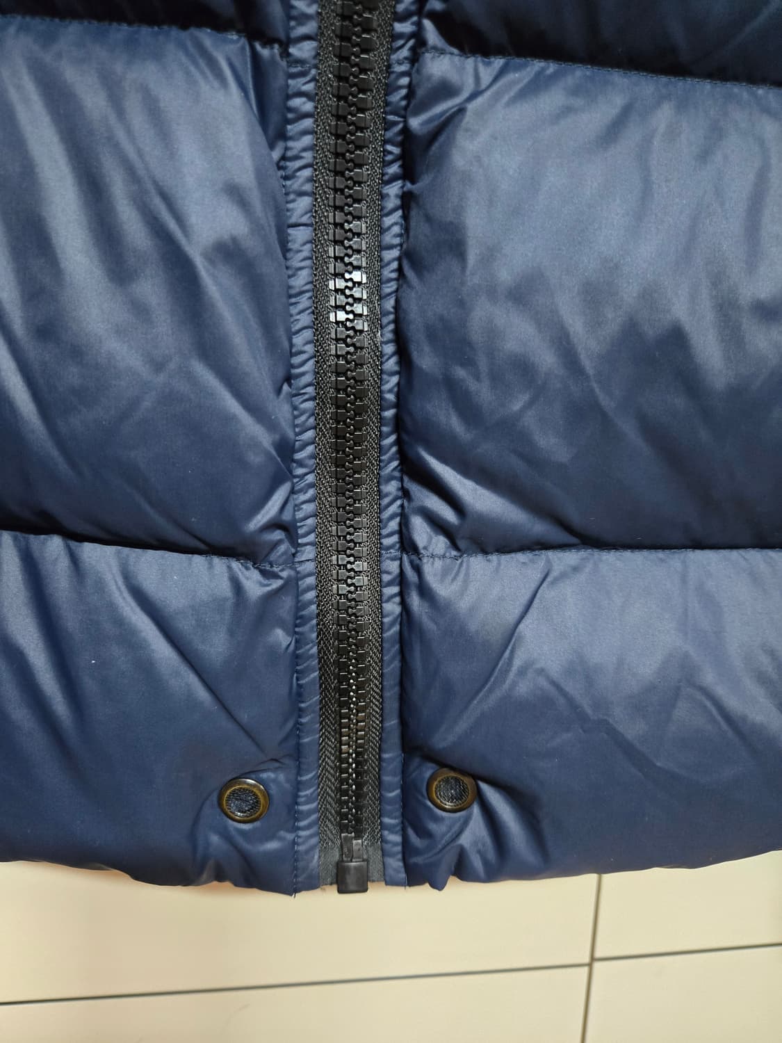 디젤 남성 네이비 다운 패딩 상품이미지4