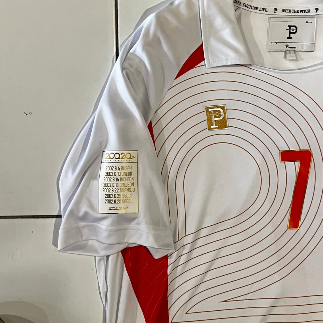 오버더피치 2002월드컵 20주년 복각 유니폼 손흥민 상품이미지3