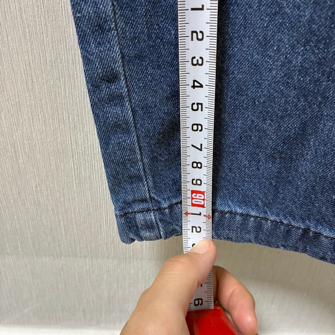 무인양품 이지팬츠 밴딩팬츠 9부 데님팬츠 상품이미지2