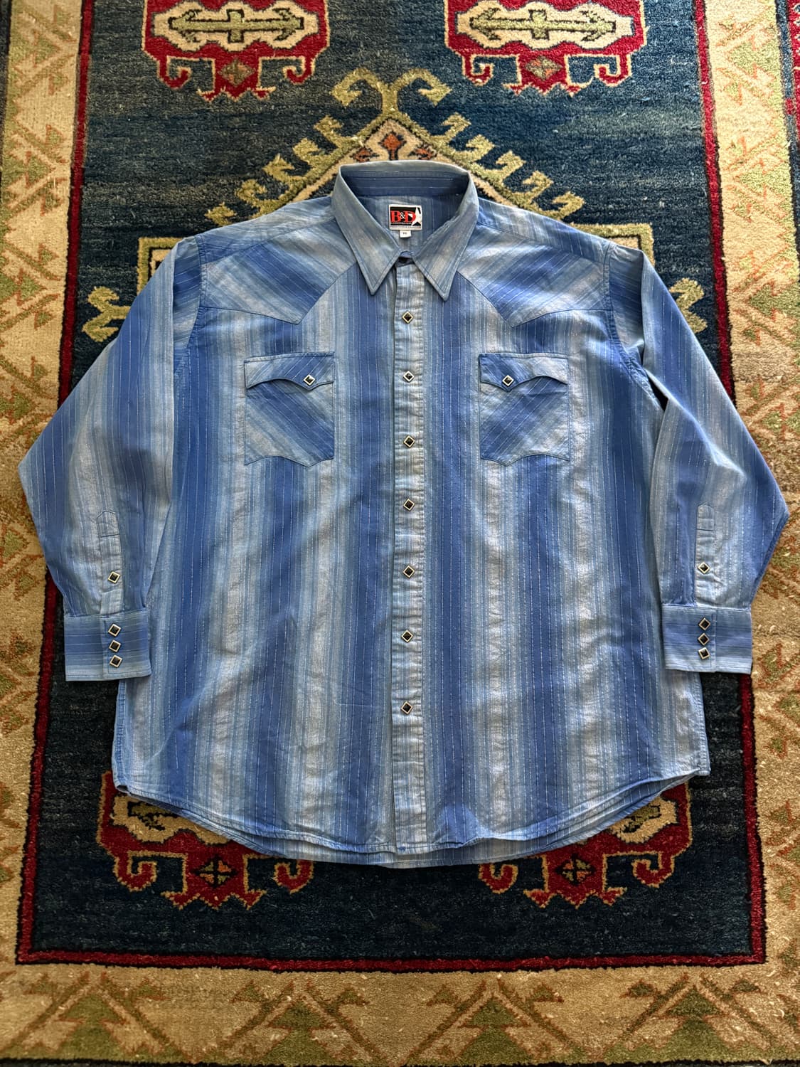 빈티지 Brooks & Dunn Panhandle 웨스턴셔츠 상품이미지1