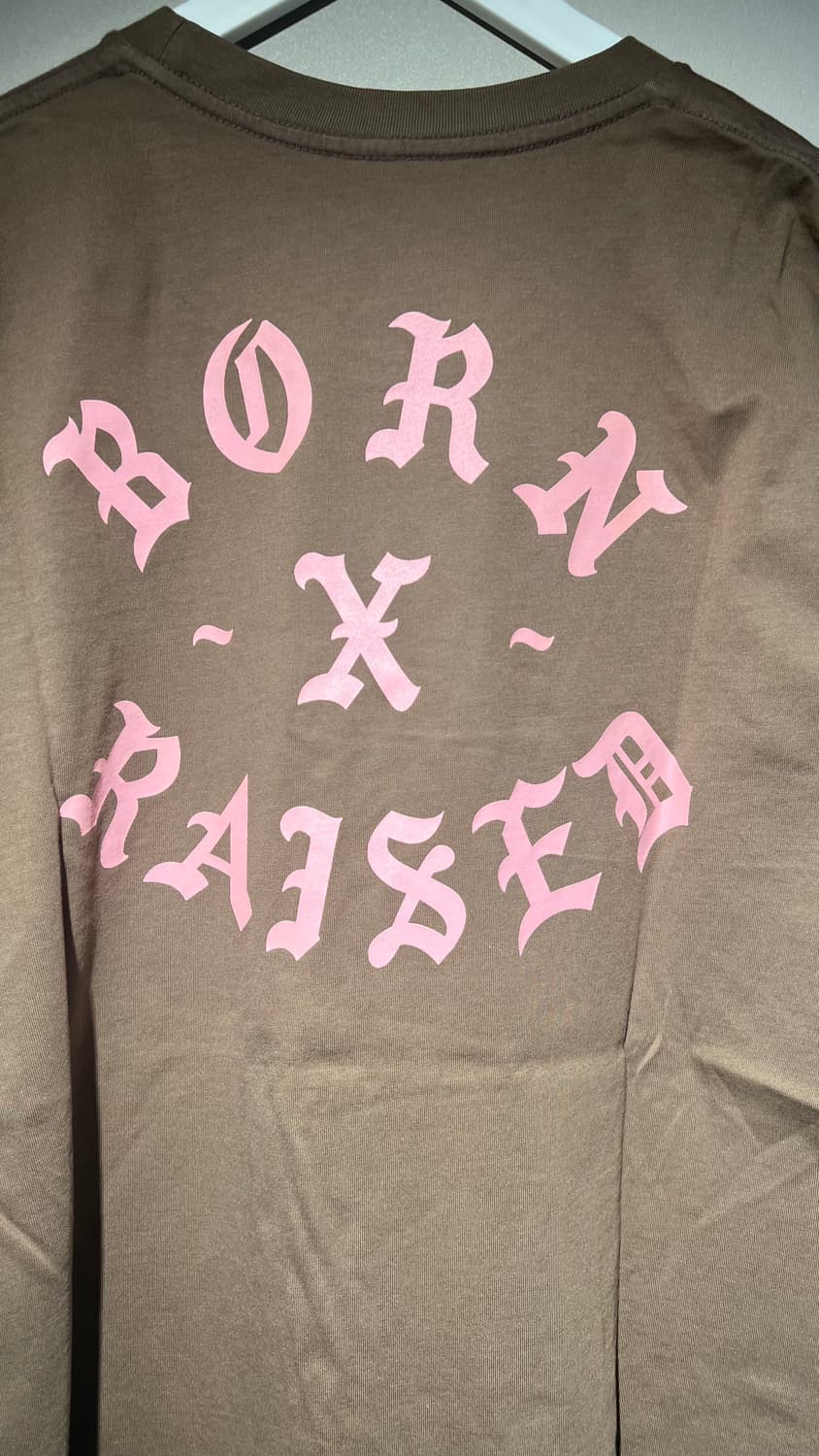 BORN X RAISED 본앤레이즈 브라운 티셔츠 XL 상품이미지4