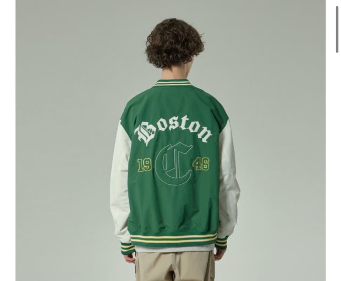 Nba 조슈아 바시티자켓 초록 상품이미지3