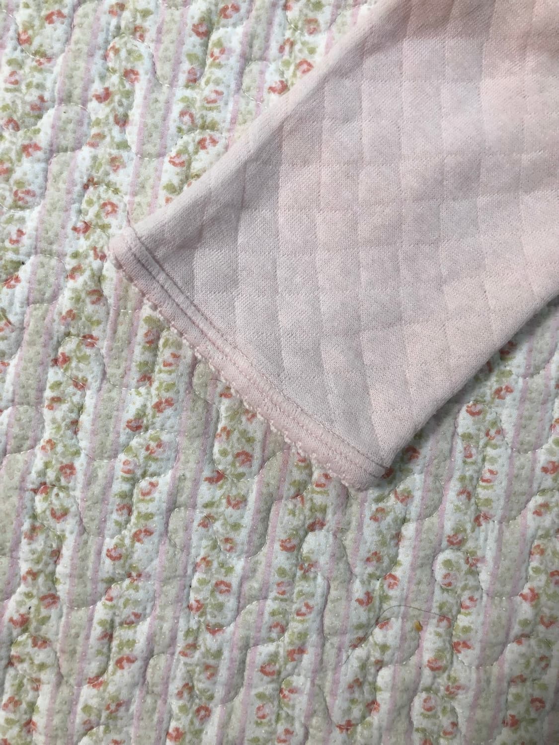 Babypink quilt tee 상품이미지3
